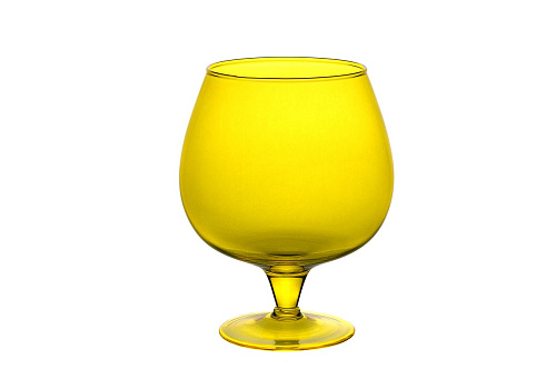 Декоративный бокал, желтый, 1,0л