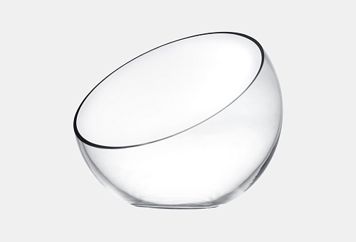 Ваза-шар с косым срезом